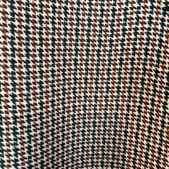Pleione Houndstooth Tie-collar Blouse 
Size Medium - Picture 2 of 9